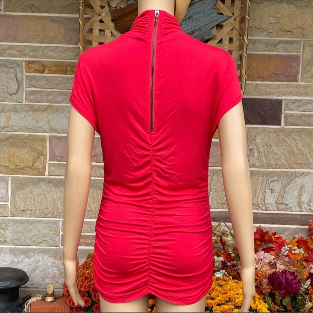 Kenneth Cole Ruched Tunic Top‎ - Picture 5 of 11